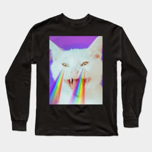 Angry Cat Long Sleeve T-Shirt